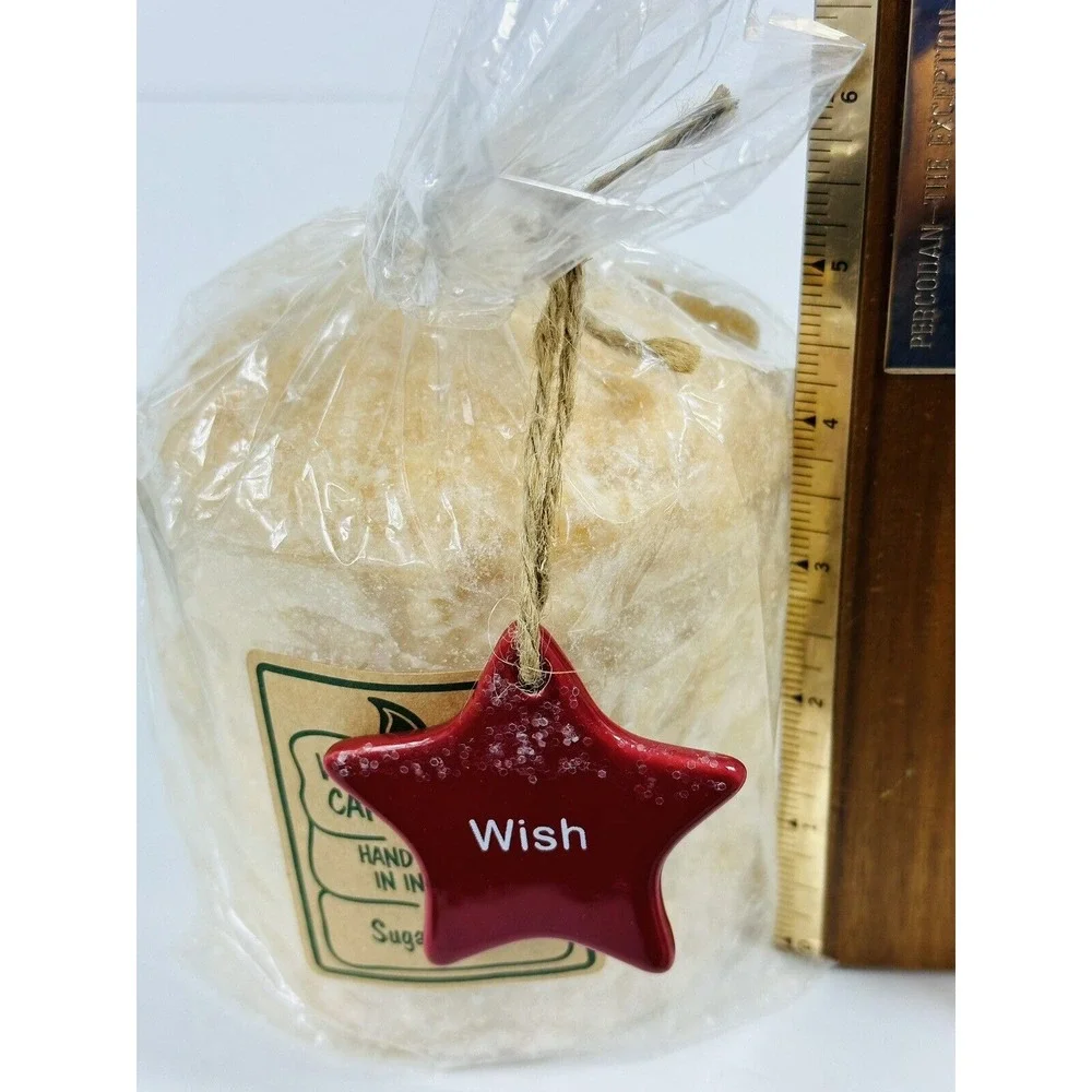 2 Warm Glow Candle Co Cake Dipped Candles Sugar Maple scent‎ delicious scent